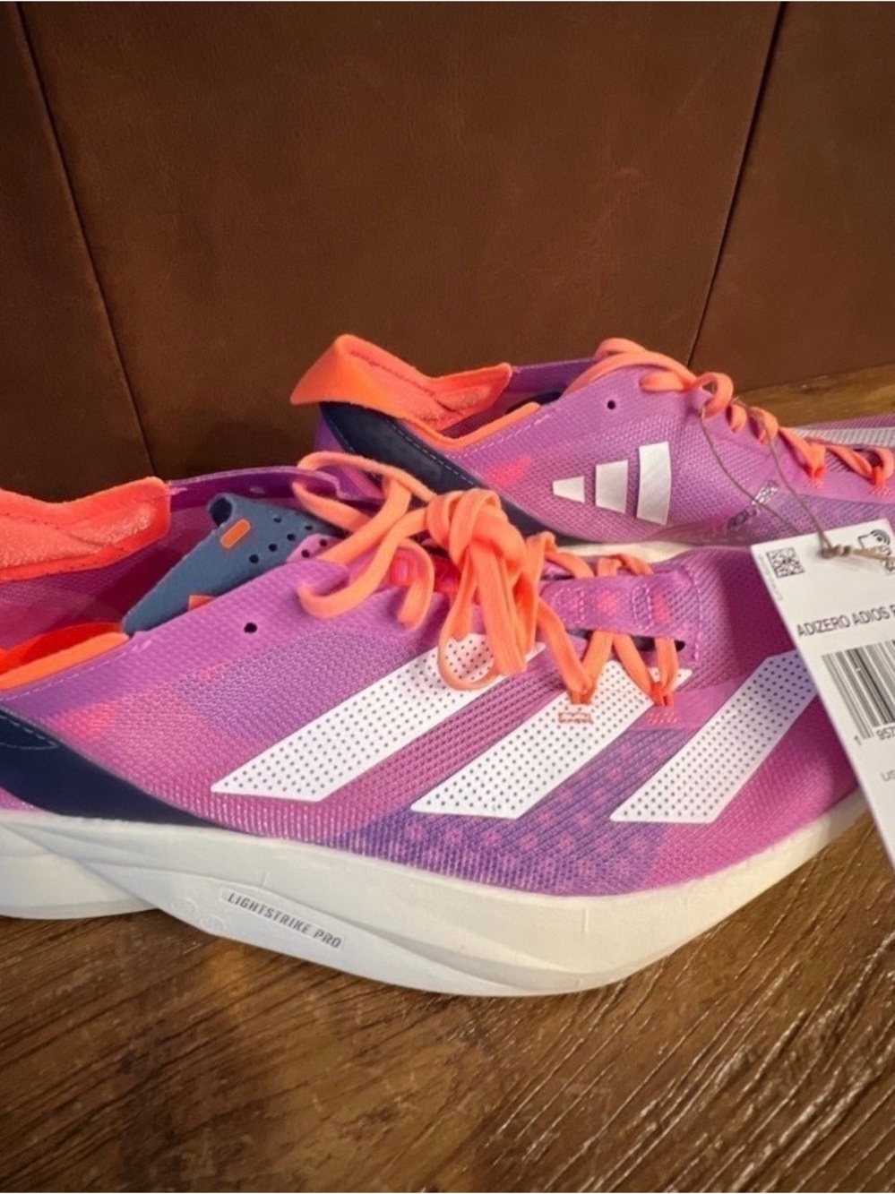 Adidas Adios Pro 3 Women’s Pink Running Shoes New